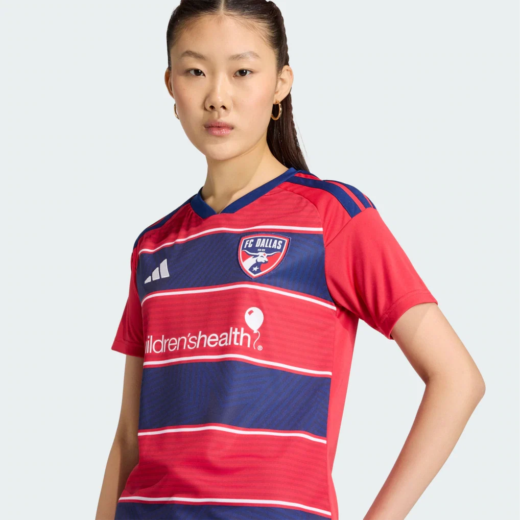 FC Dallas adidas Women's 2026 DNA Kit Replica Jersey - Red
