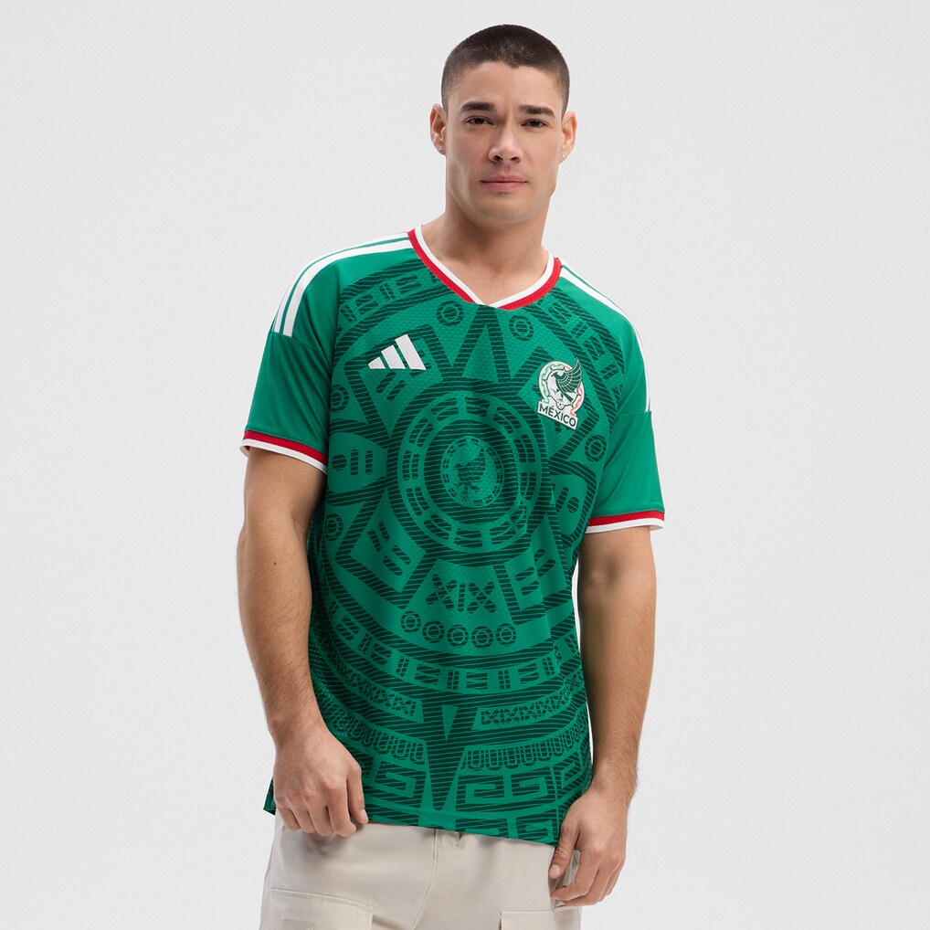 Mexico National Team adidas 2026 Home On-Field Authentic Jersey - Green