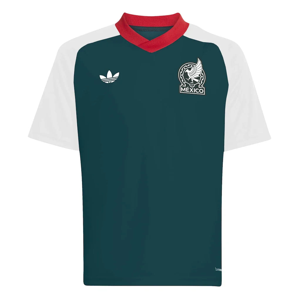 Mexico National Team adidas Youth 2026 Pre-Match Top - White