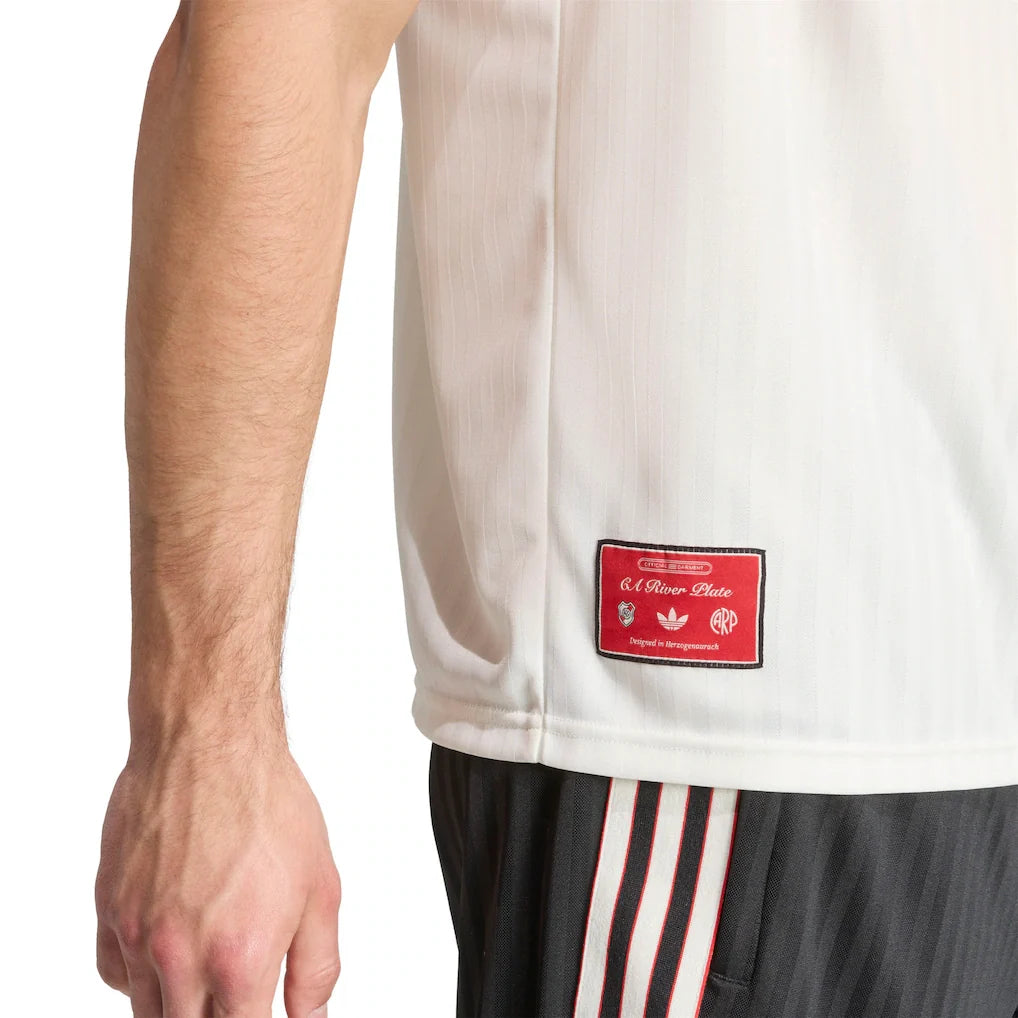 Club Atlético River Plate adidas Unisex Terrace Icons Jersey - White
