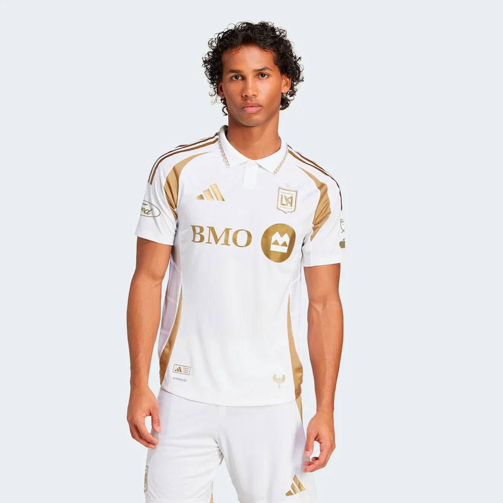 LAFC adidas 2025 Secondary Authentic Jersey - White