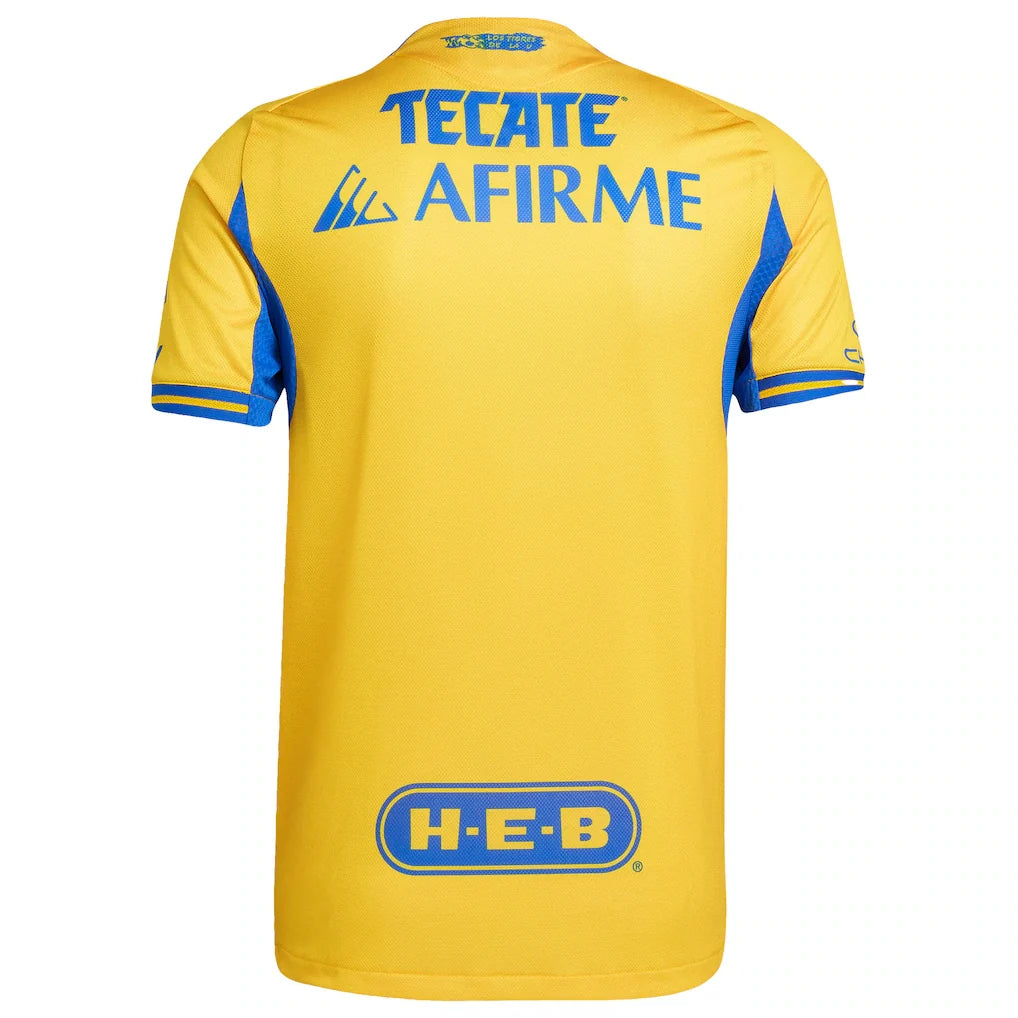Tigres UANL adidas 2025/26 Home Authentic Jersey - Gold