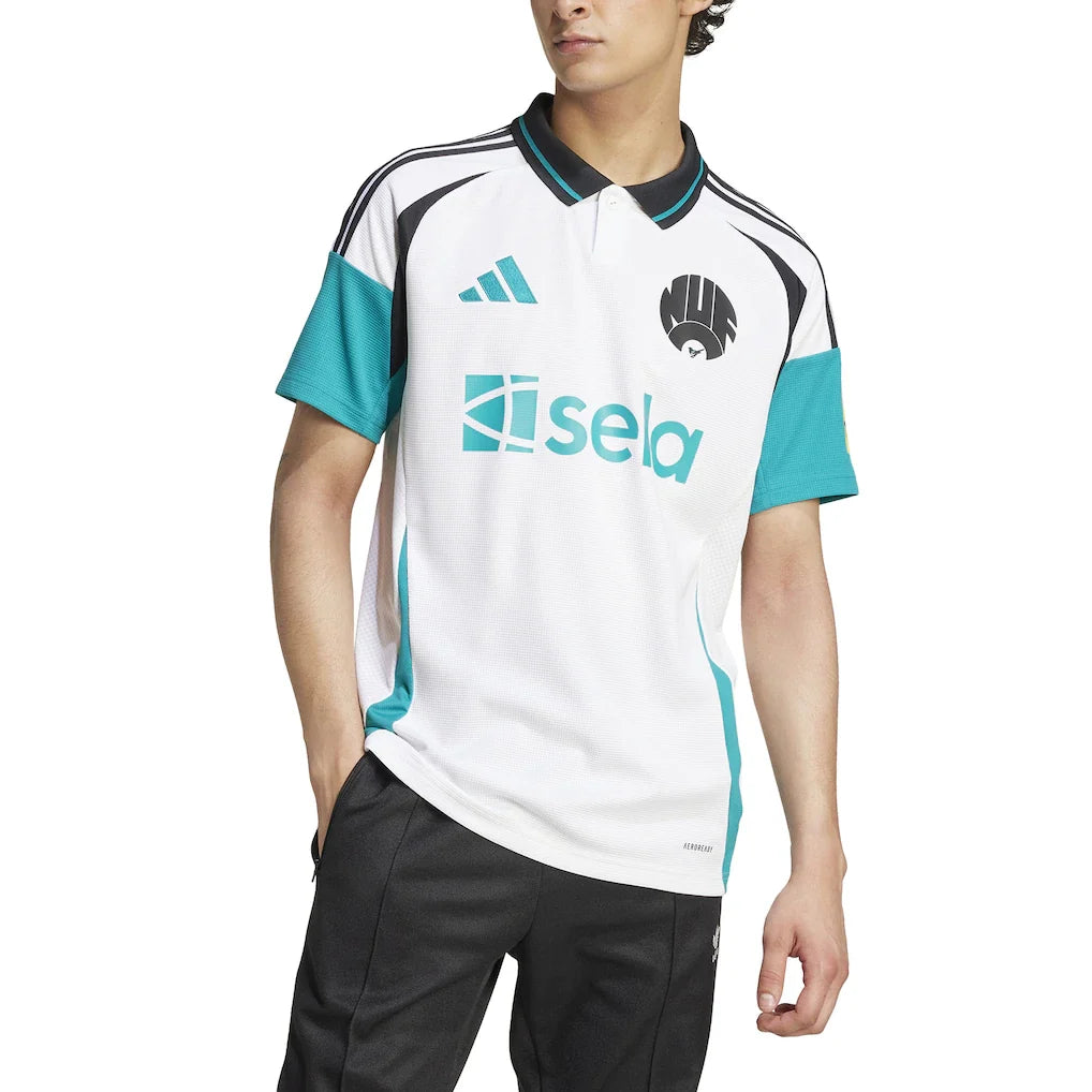 Newcastle United adidas 2024/25 Third Replica Jersey - White