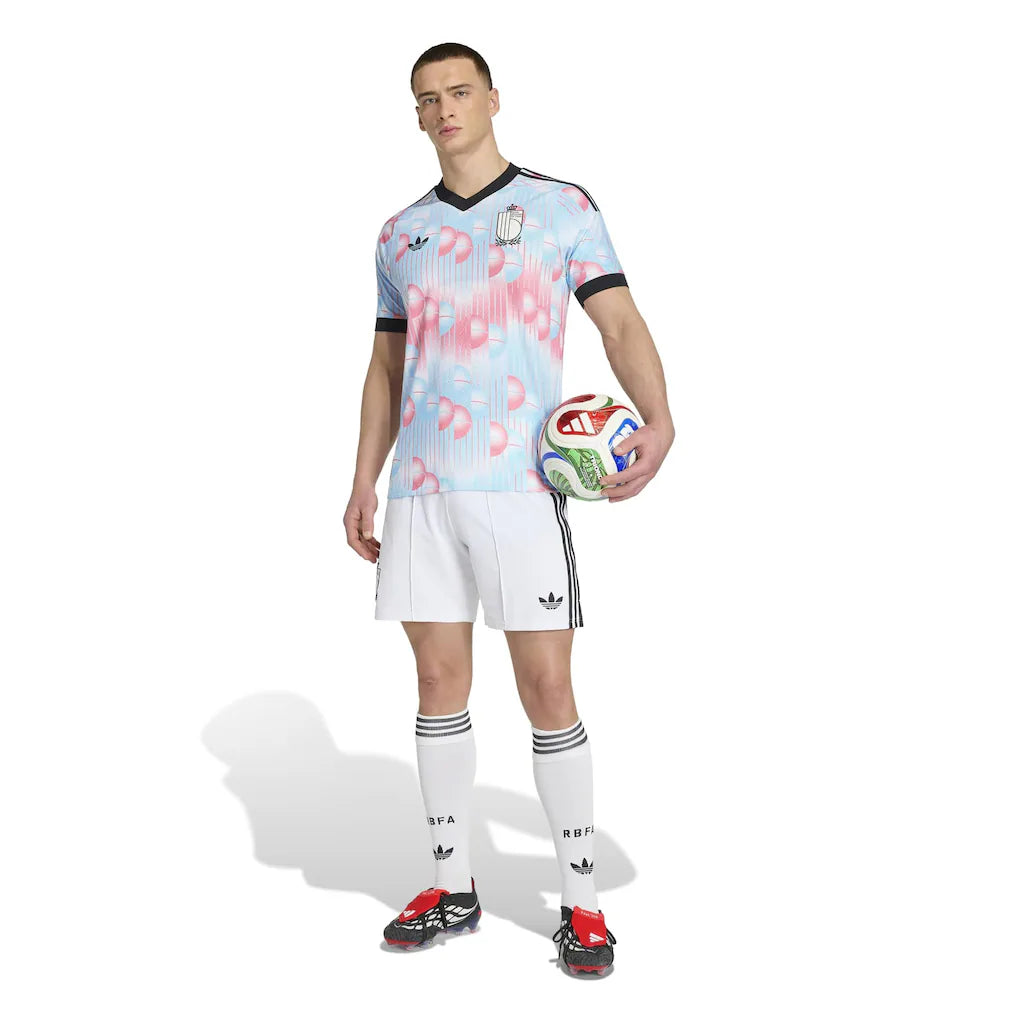Belgium National Team adidas 2026 Away On-Field Authentic Jersey - Light Blue