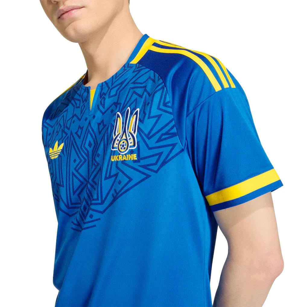 Ukraine National Team adidas 2026 Away Replica Jersey - Blue