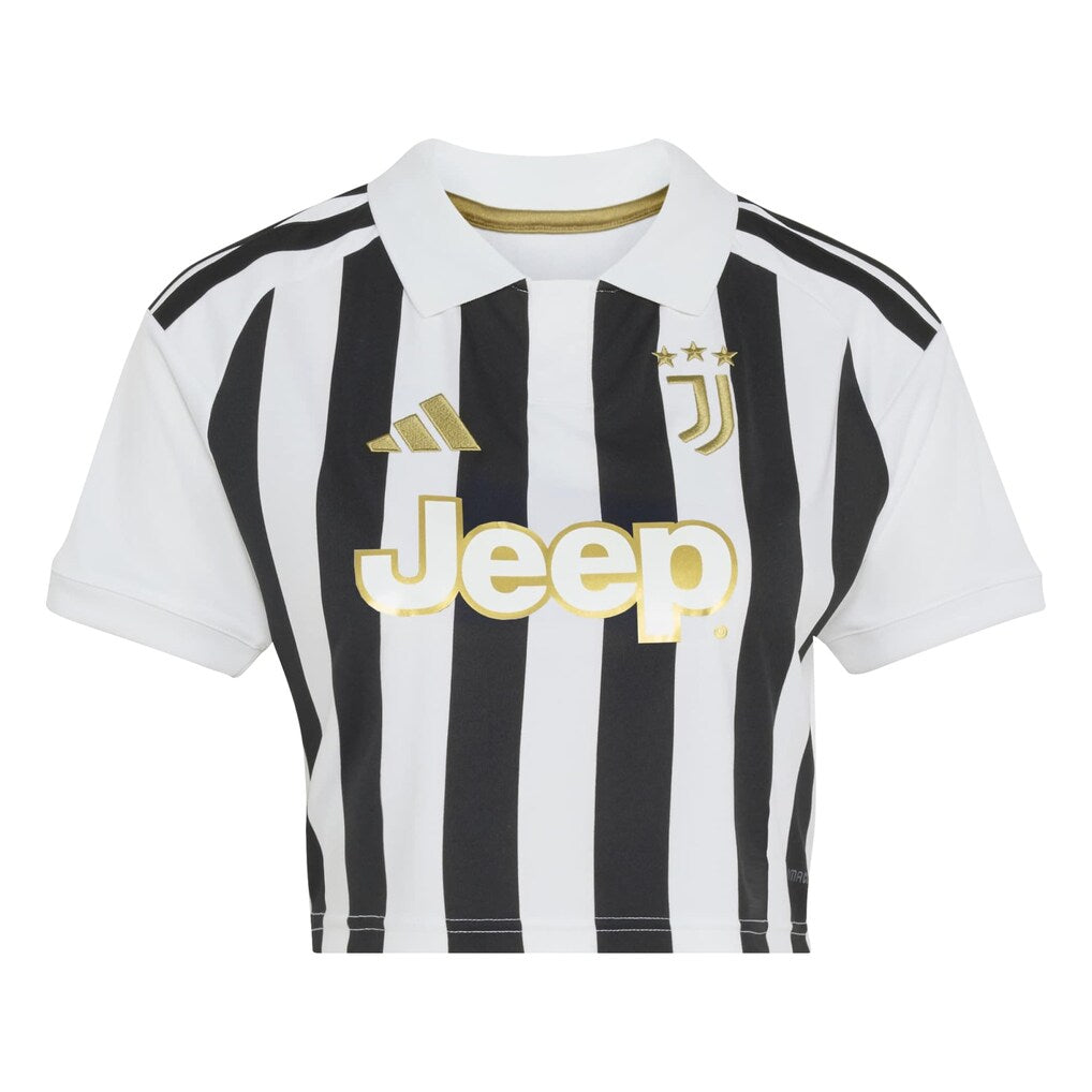 Juventus adidas Women's 2026/27 Home Replica Cropped Jersey - White