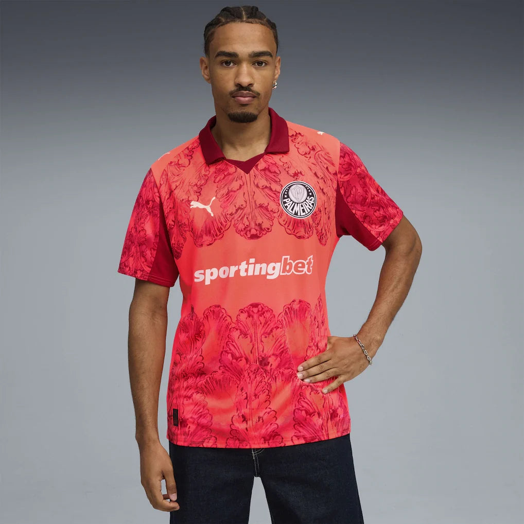 SE Palmeiras Puma x KidSuper 2025 FIFA Club World Cup Replica Jersey - Red