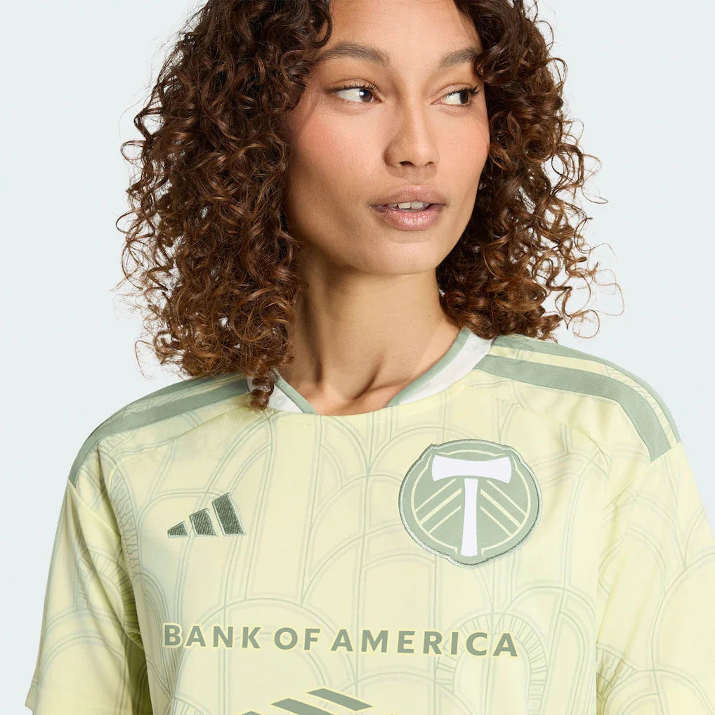 Portland Timbers adidas Women's 2026 Civic Stadium Kit Replica Jersey - Yellow
