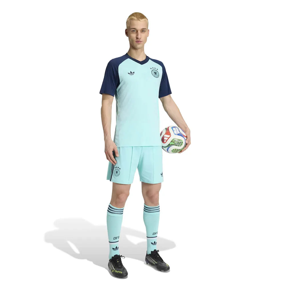 Germany National Team adidas 2026 Pre-Match Top - Turquoise