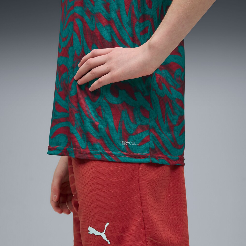 Portugal National Team Puma Youth Pre-Match Jersey - Red