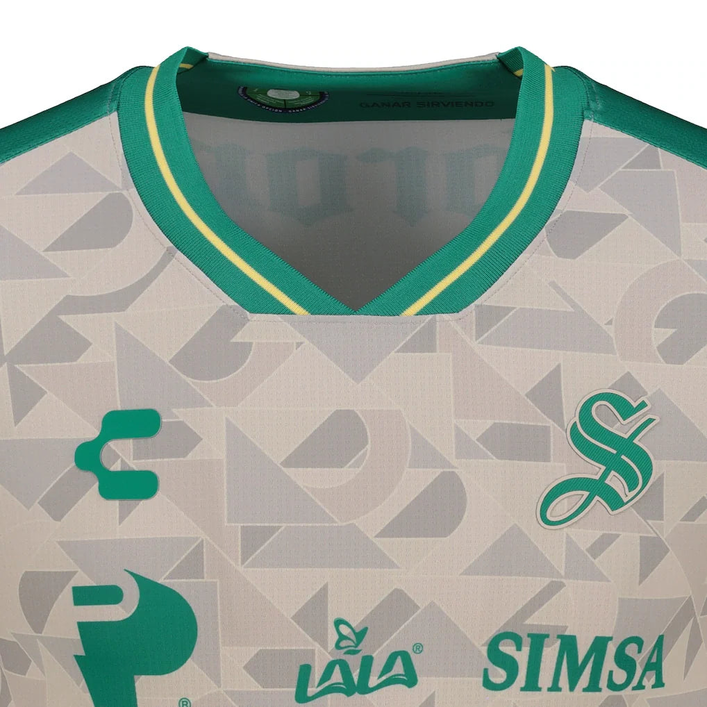 Santos Laguna Charly 2025/26 Away Authentic Jersey - Tan