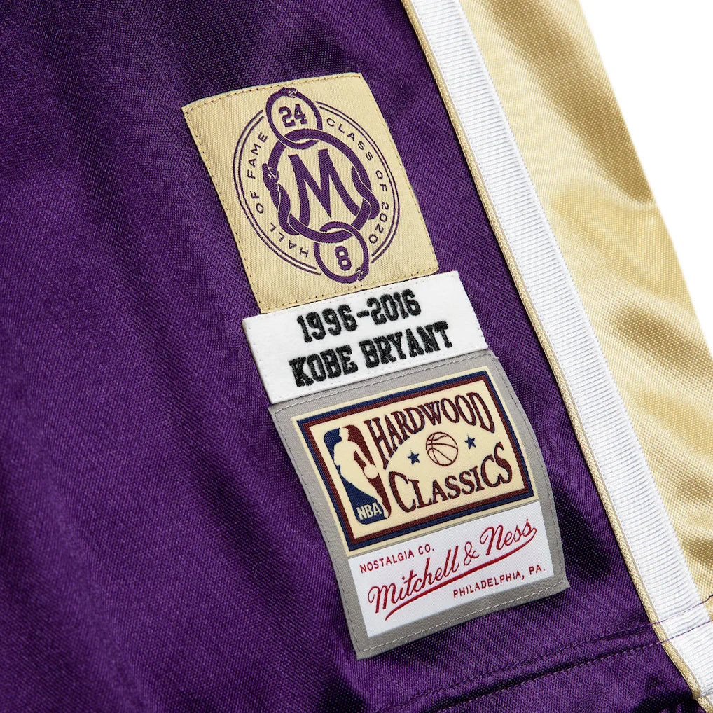 Kobe Bryant Los Angeles Lakers Mitchell & Ness Hall of Fame Class of 2020 #8 Authentic Jersey - Purple