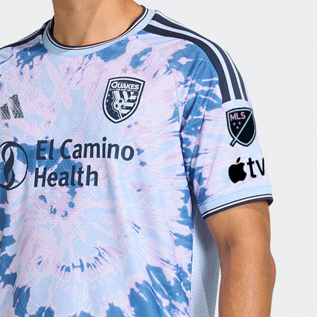 San Jose Earthquakes adidas 2026 The Dead Kit On-Field Authentic Patch Jersey - Light Blue