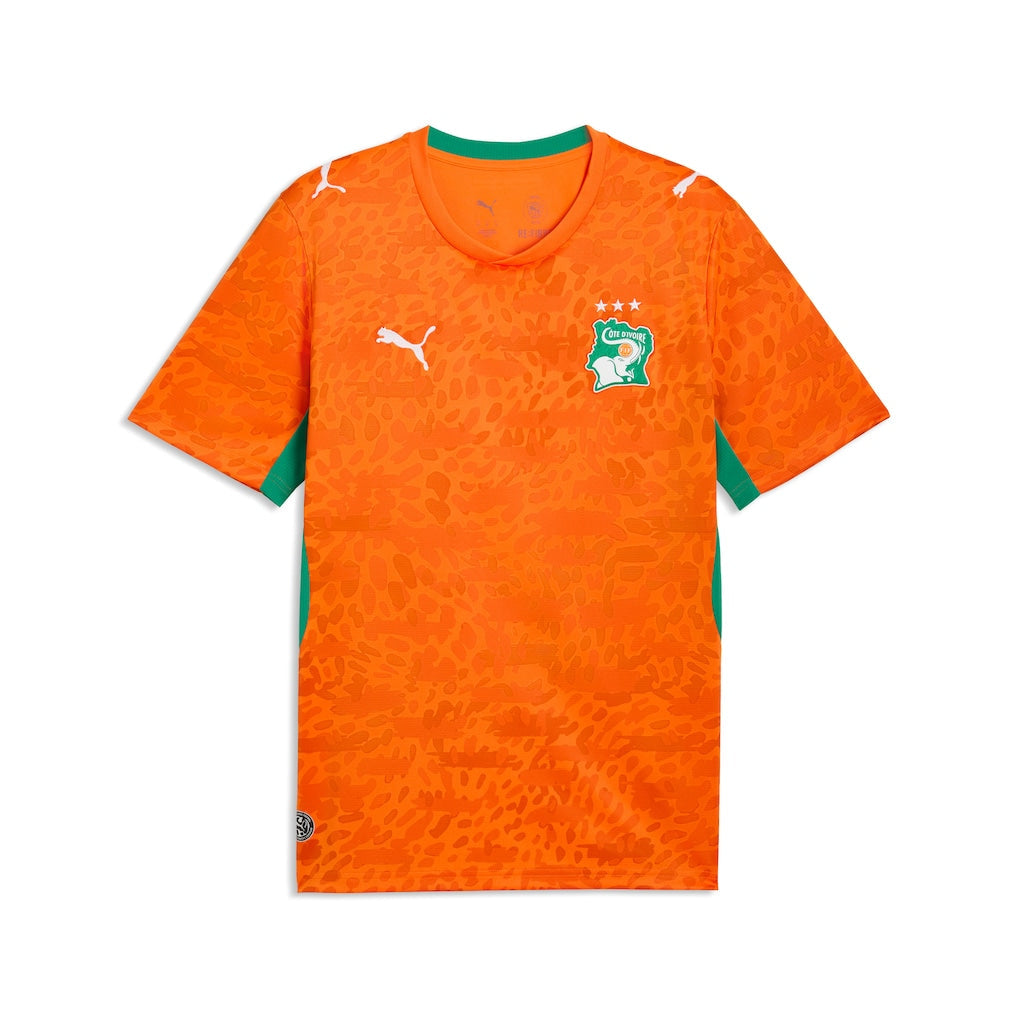 Ivory Coast National Team Puma 2026 Home Replica Jersey - Orange