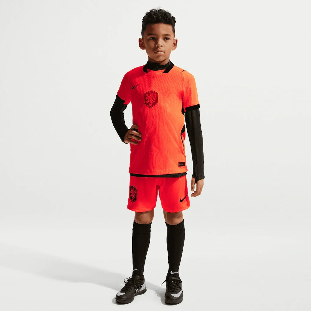 Netherlands National Team Nike Youth 2026 Home Match Authentic Jersey - Orange