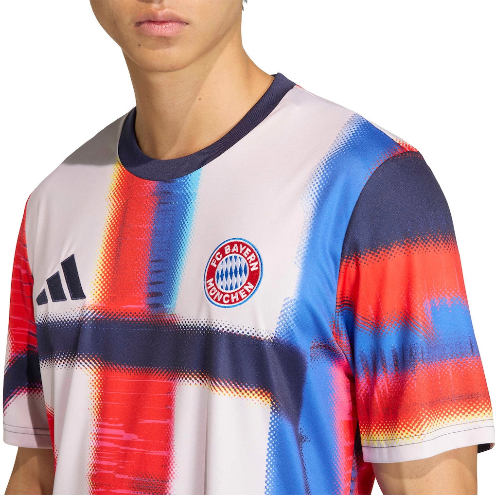 Bayern Munich adidas 2025/26 Pre-Match Training Jersey - Navy