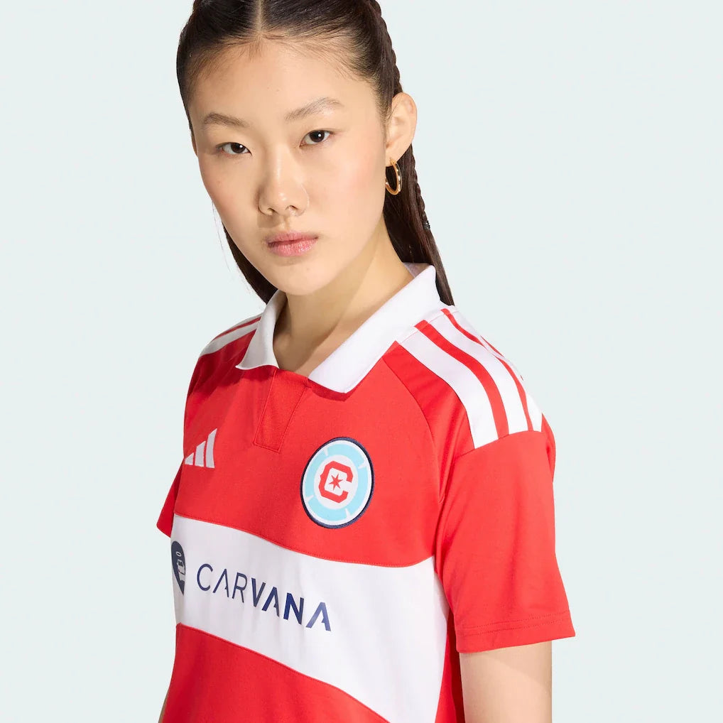 Chicago Fire adidas Women's 2026 Forever Red Replica Jersey - Red