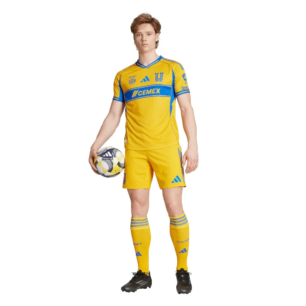 Tigres UANL adidas 2025/26 Home Authentic Jersey - Gold