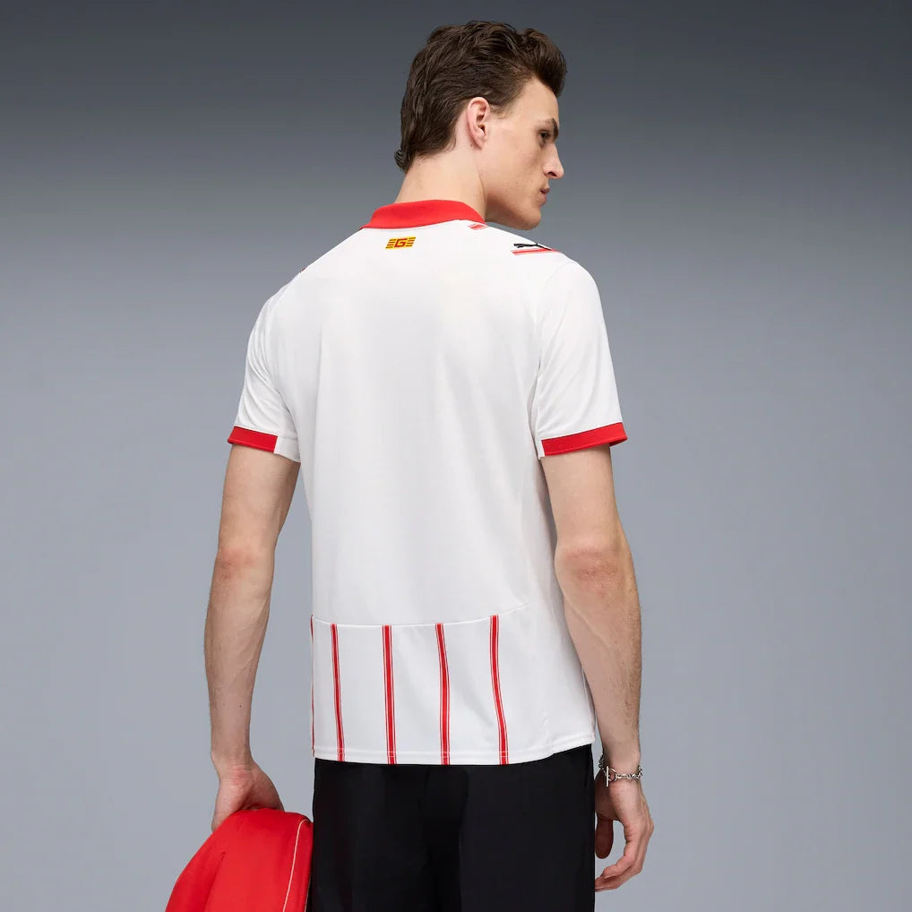 Girona FC Puma 2025/26 Home Replica Jersey - White