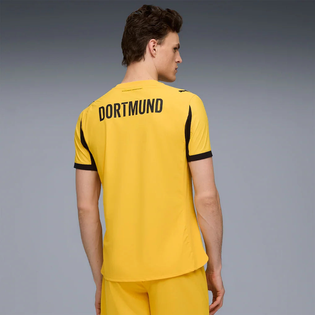 Borussia Dortmund Puma 2025/26 Cup Authentic Jersey - Yellow