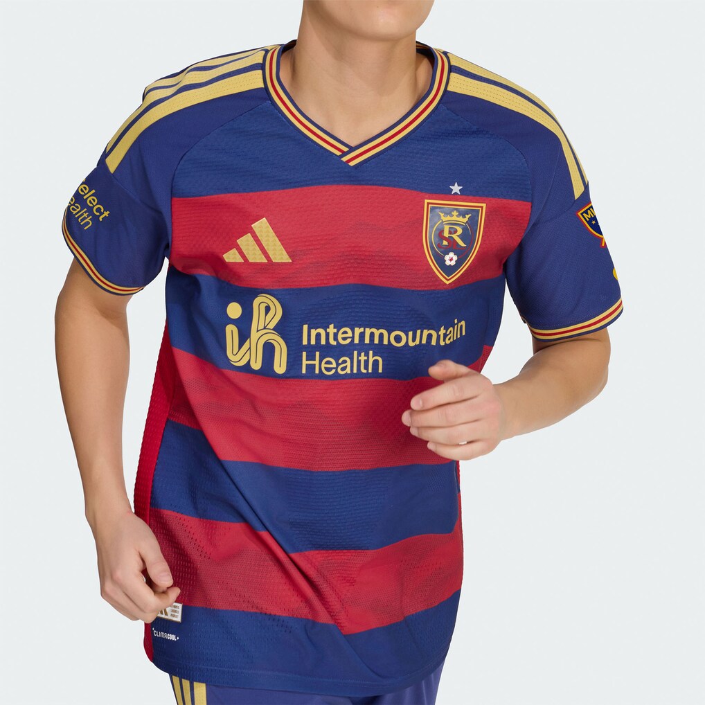 Real Salt Lake adidas 2026 The Switchback On-Field Authentic Patch Jersey - Red