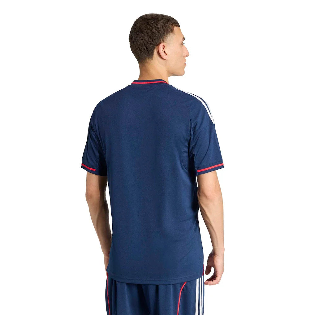 Olympique Lyonnais adidas 2025/26 Away Replica Jersey - Blue