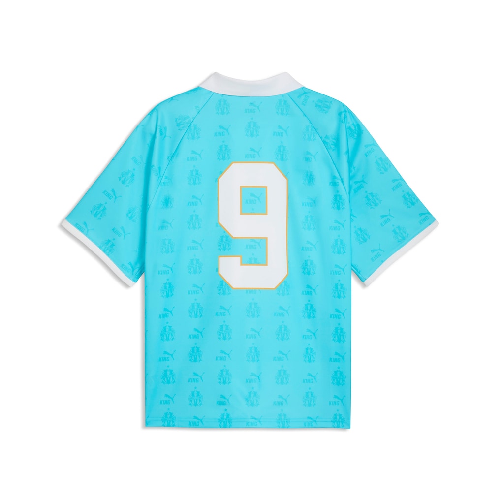 Olympique Marseille Puma KING Retro Fashion Jersey - Turquoise