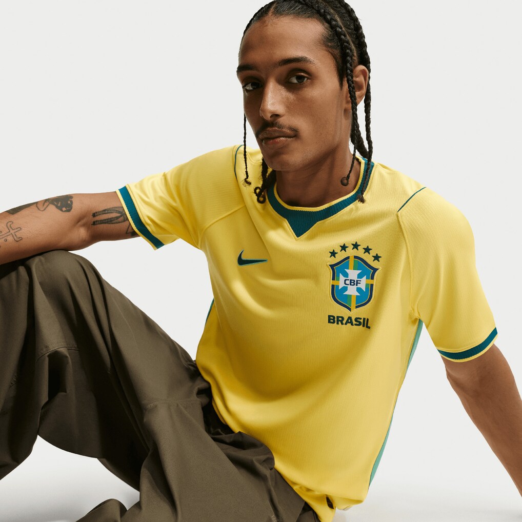 Brazil National Team Nike 2026 Home Stadium Replica Jersey - Yellow