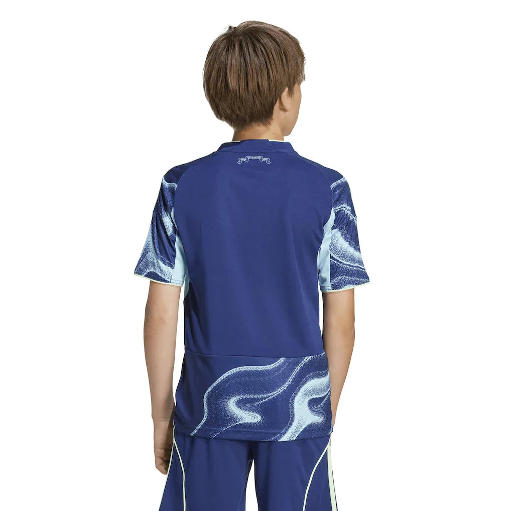 Ajax adidas Youth 2025/26 Away Replica Jersey - Navy