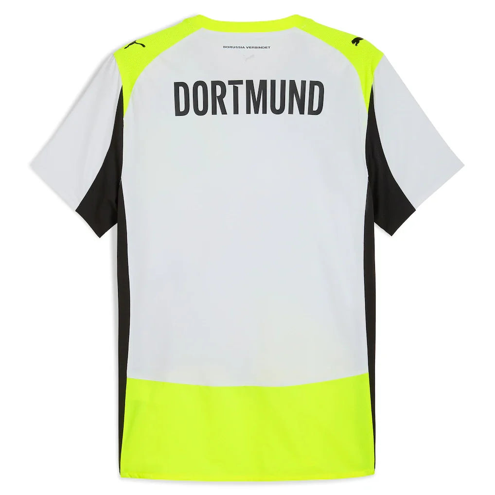 Borussia Dortmund Puma 2025/26 Away Authentic Jersey - Gray