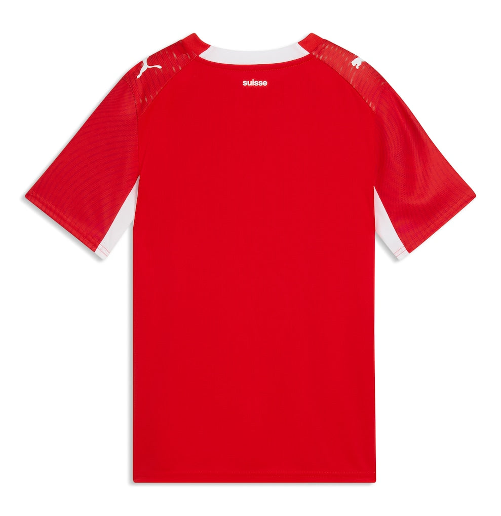Switzerland National Team Puma Youth 2026 Home Replica Jersey - Red