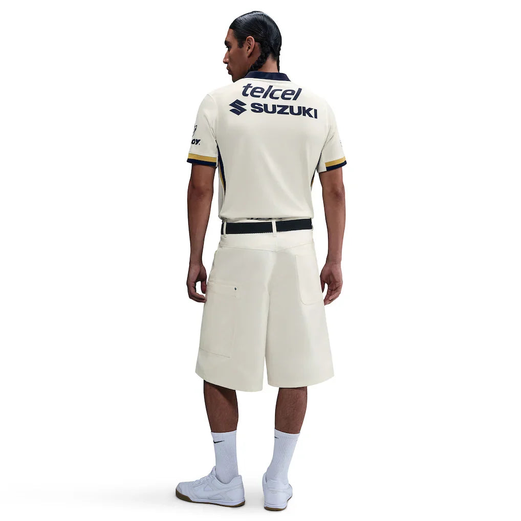 Pumas Nike 2025/26 Home Replica Jersey - Cream