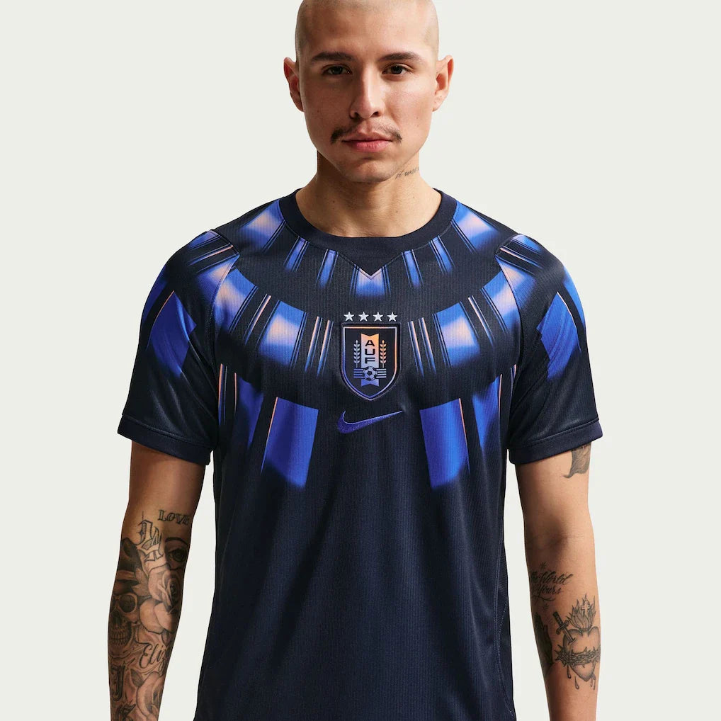 Uruguay National Team Nike 2026 Away Stadium Replica Jersey - Blue