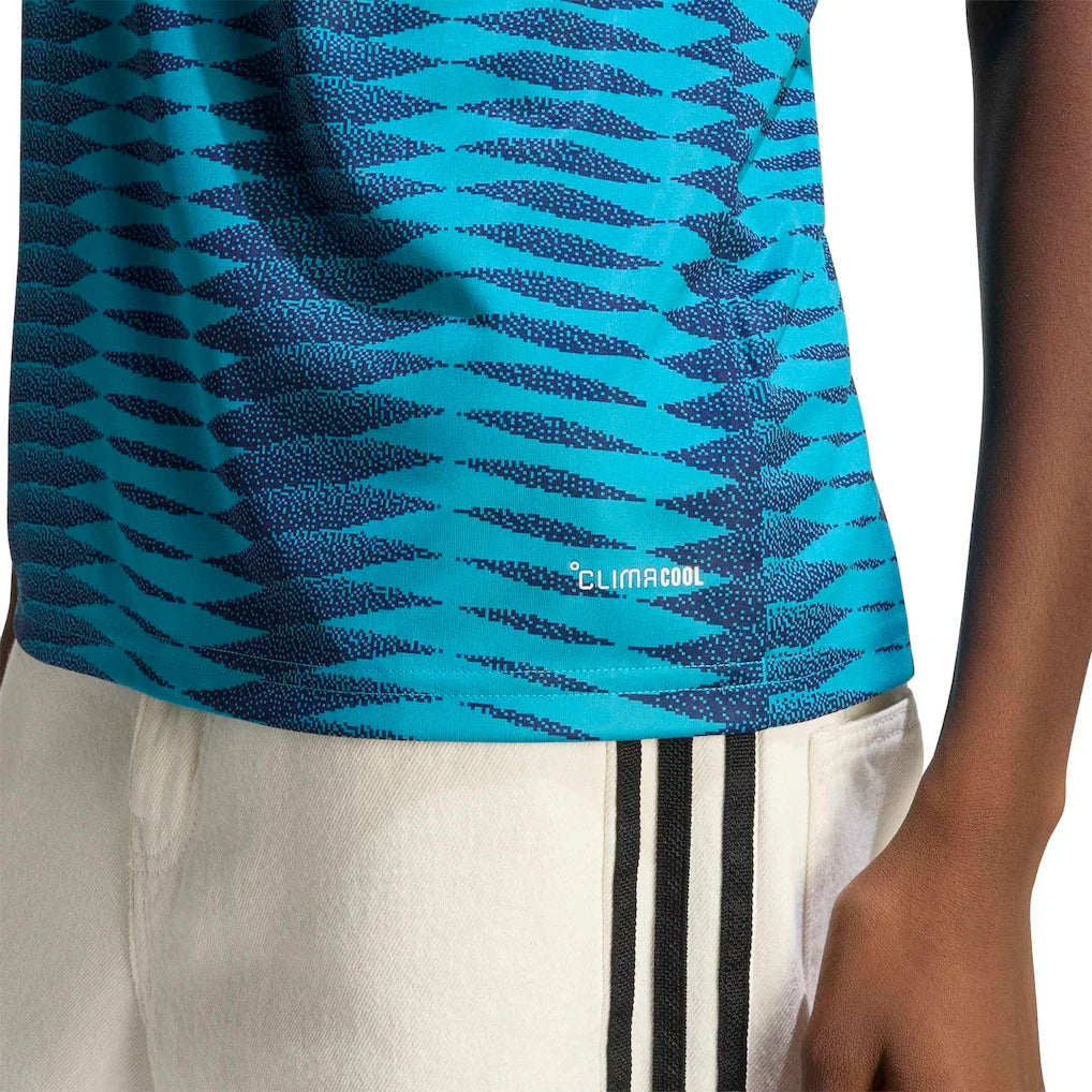 Colombia National Team adidas Women's 2026 Away Replica Jersey - Turquoise