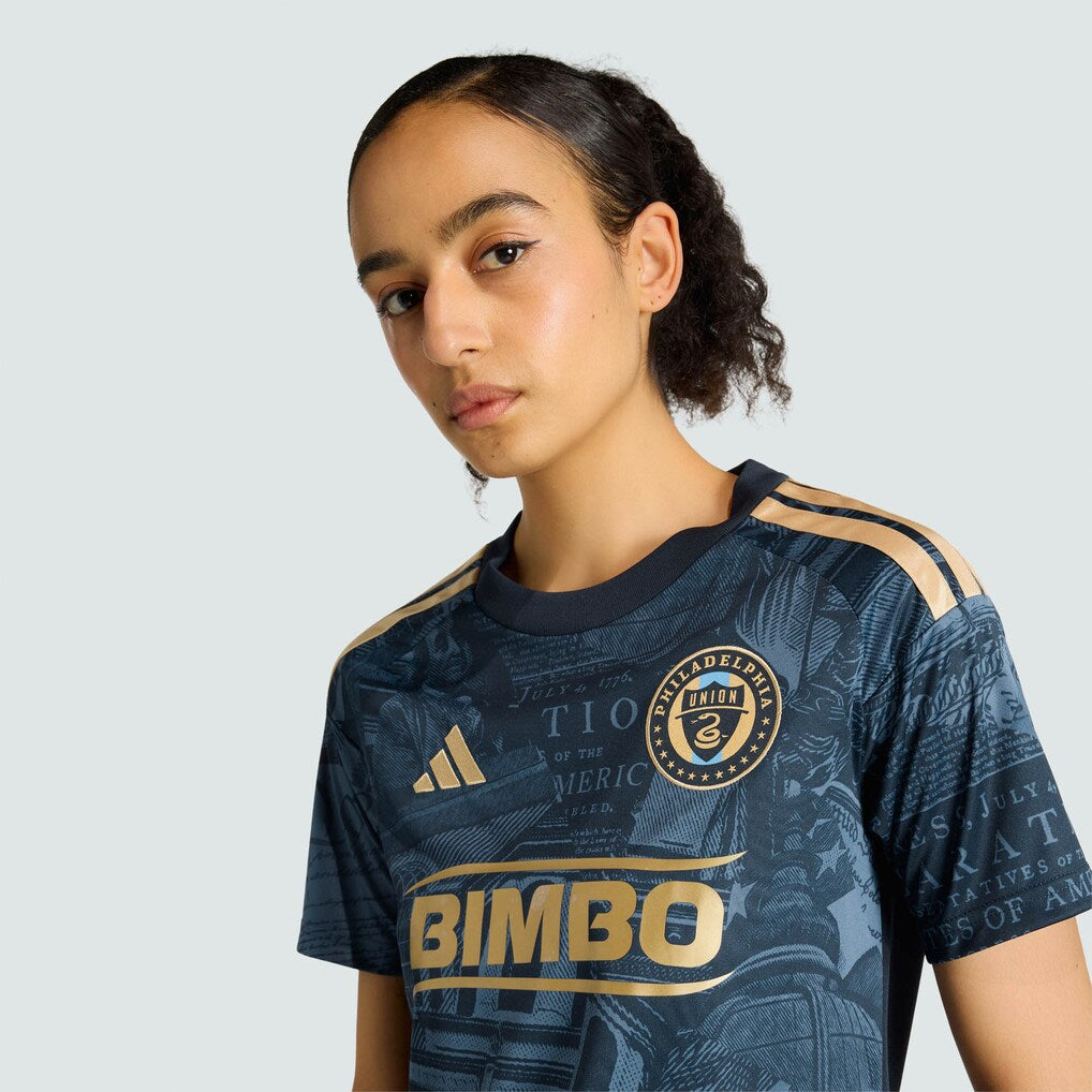 Philadelphia Union adidas Women's 2026 1776 Kit Replica Jersey - Navy