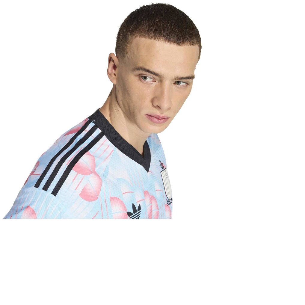 Belgium National Team adidas 2026 Away On-Field Authentic Jersey - Light Blue