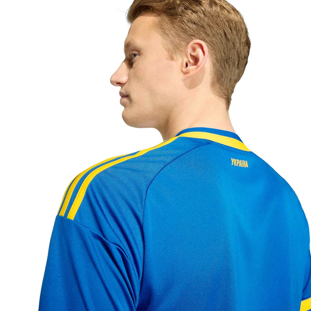 Ukraine National Team adidas 2026 Away Replica Jersey - Blue