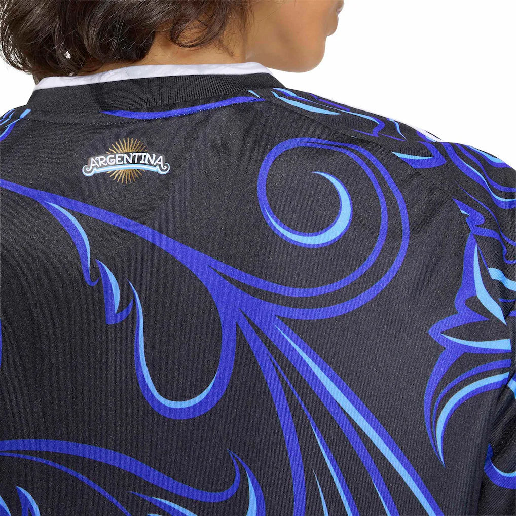 Argentina National Team adidas Women's 2026 Away Replica Jersey - Black