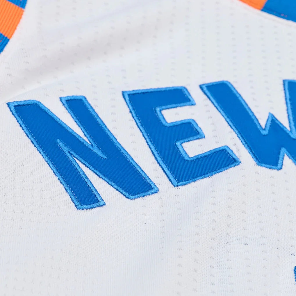Carmelo Anthony New York Knicks Mitchell & Ness 2015-16 Hardwood Classics Authentic Jersey - White