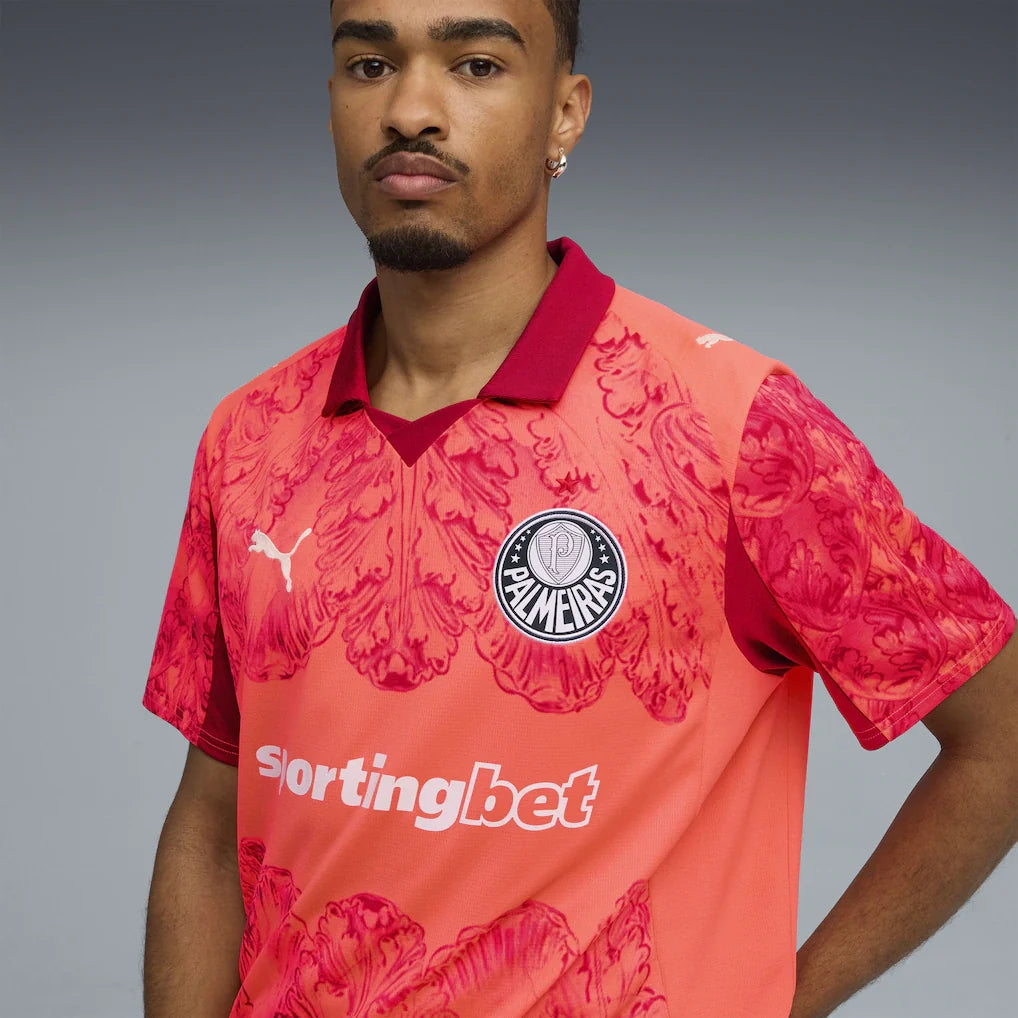 SE Palmeiras Puma x KidSuper 2025 FIFA Club World Cup Replica Jersey - Red