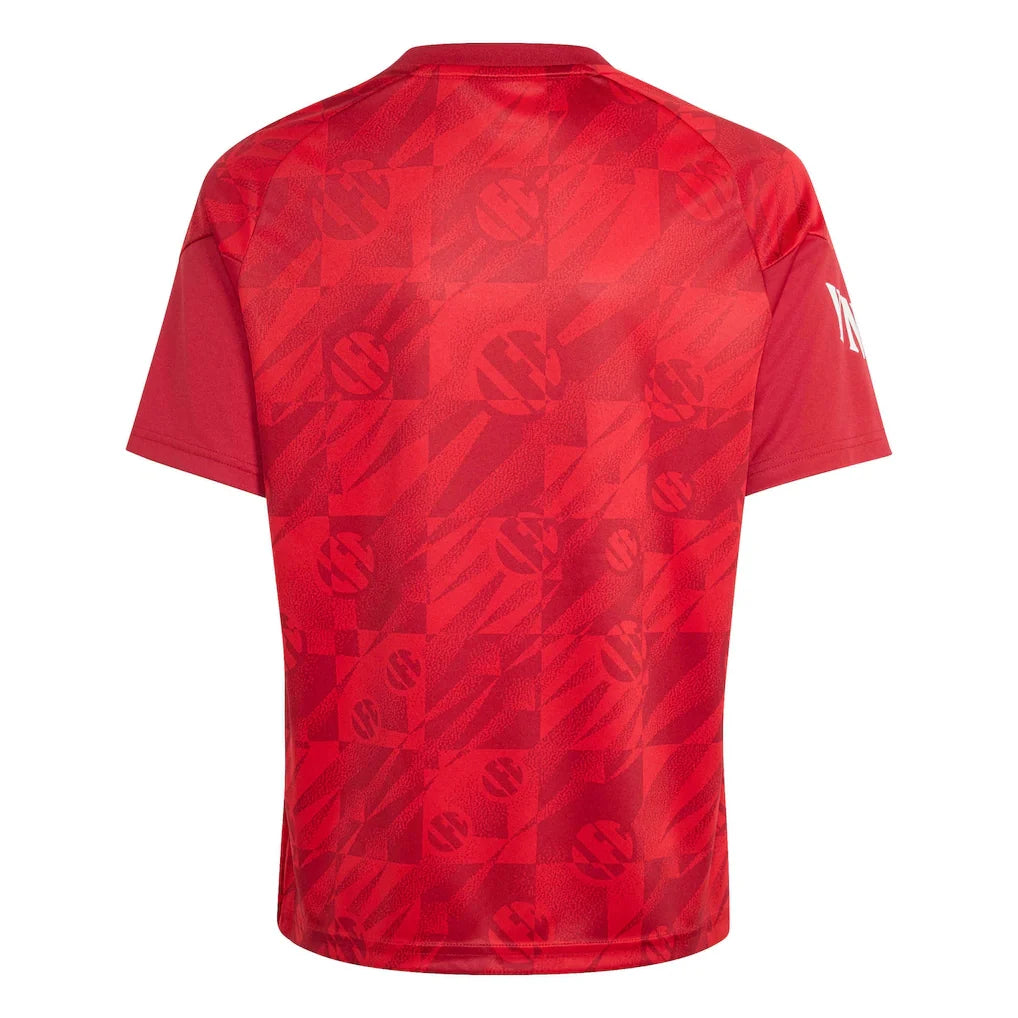 Liverpool adidas Youth 2026 Home Pre-Match Top - Red
