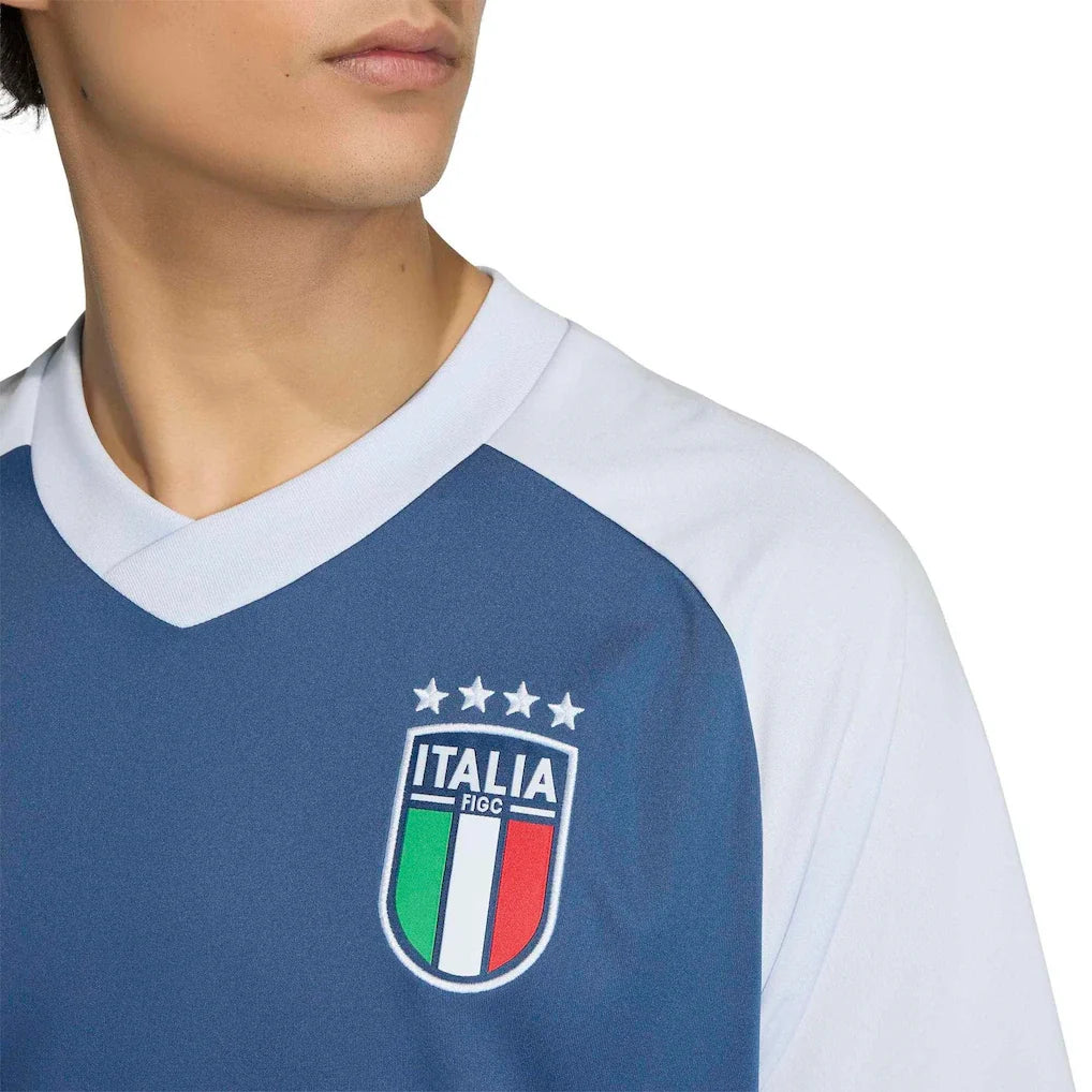 Italy National Team adidas 2026 Pre-Match Top - Blue