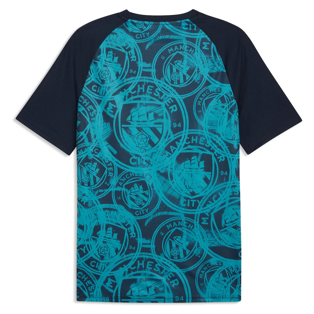 Manchester City Puma 2026/27 Pre-Match Top - Navy
