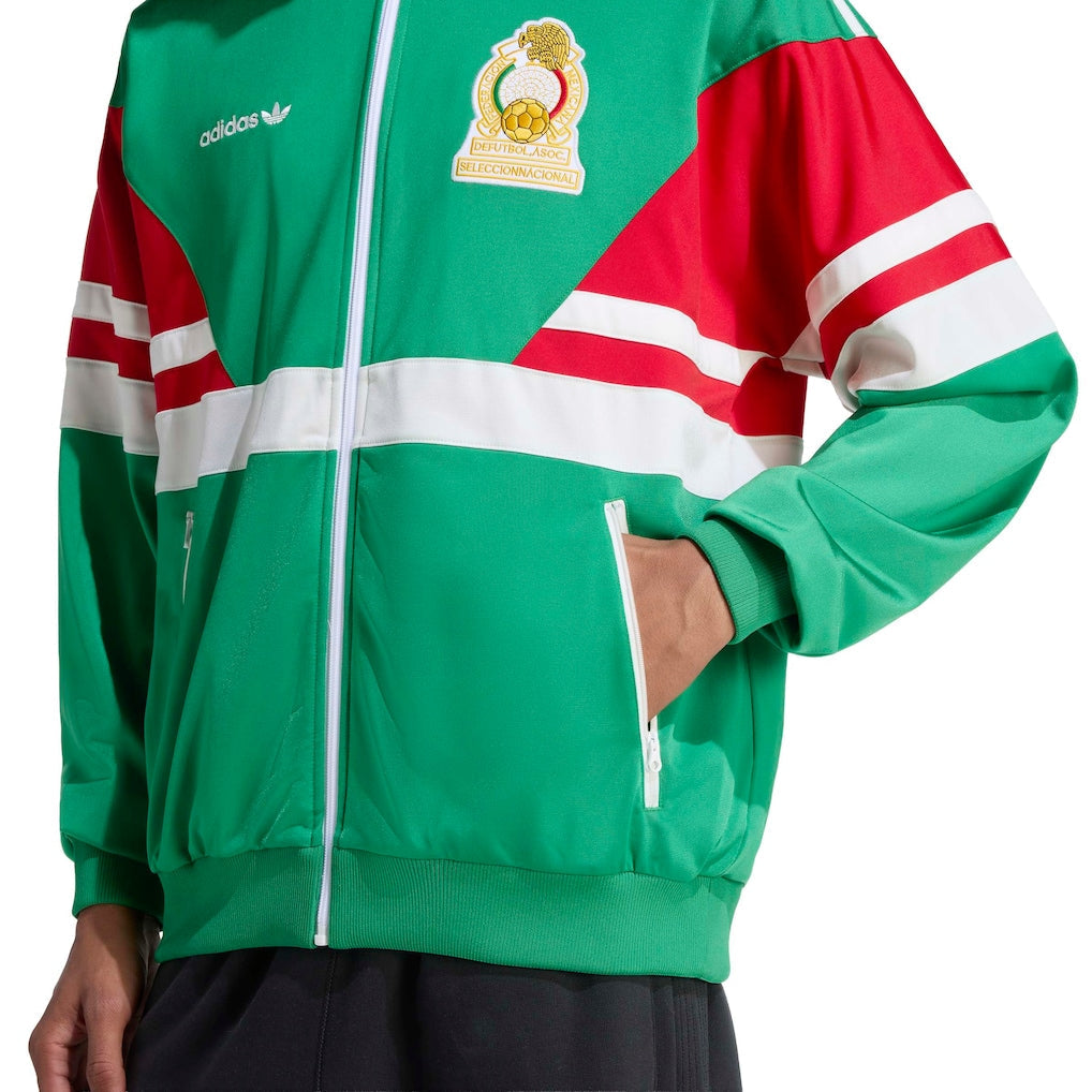 Mexico National Team adidas 1986 Bringback Full-Zip Track Top - Green