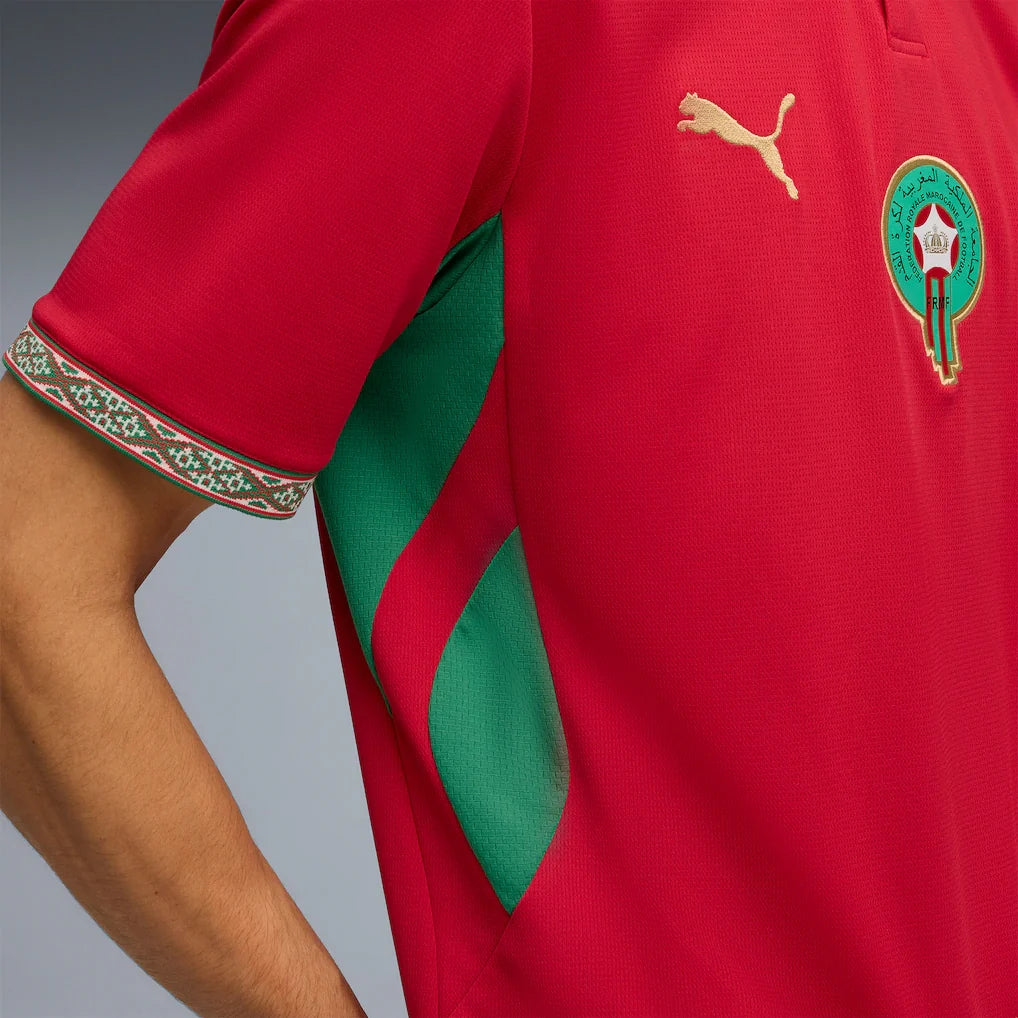 Morocco National Team Puma 2026 Home Replica Jersey - Red