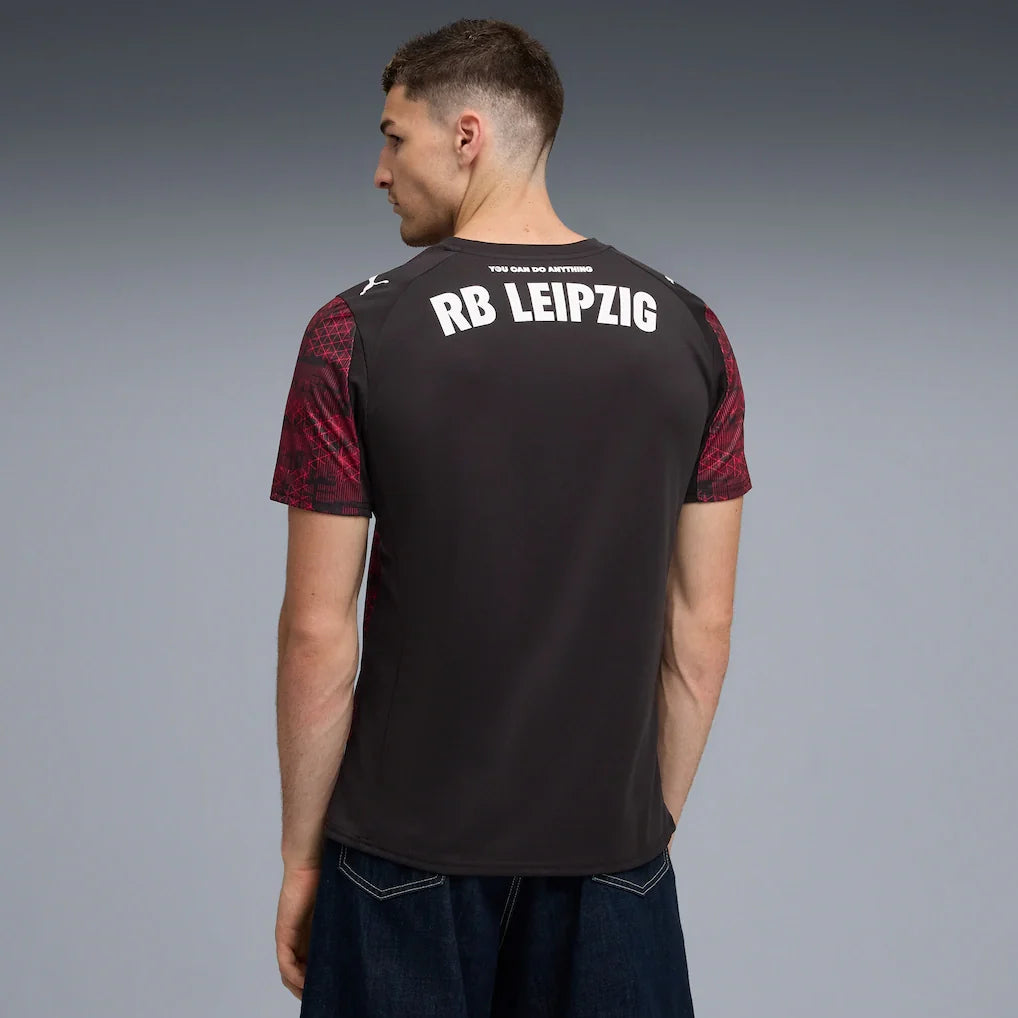 RB Leipzig Puma 2025/26 Away Replica Jersey - Black
