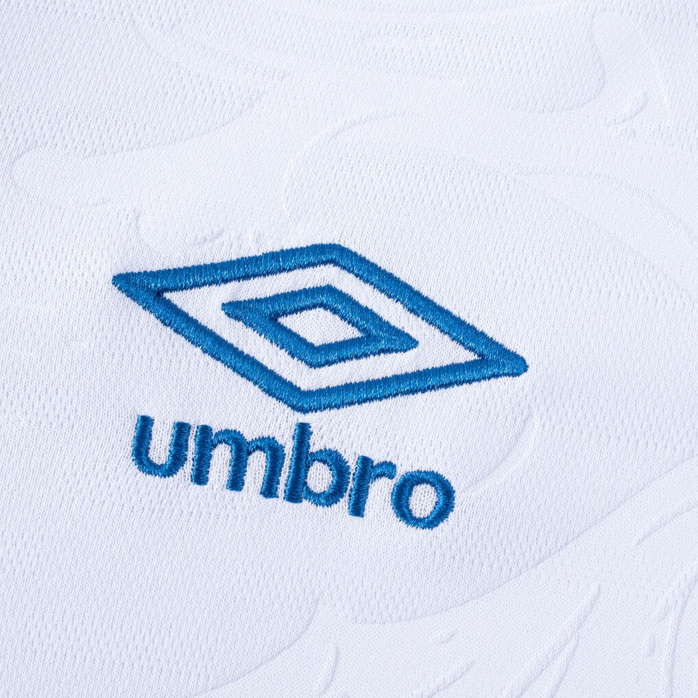 El Salvador National Team Umbro 2025 Away Replica Long Sleeve Jersey - White
