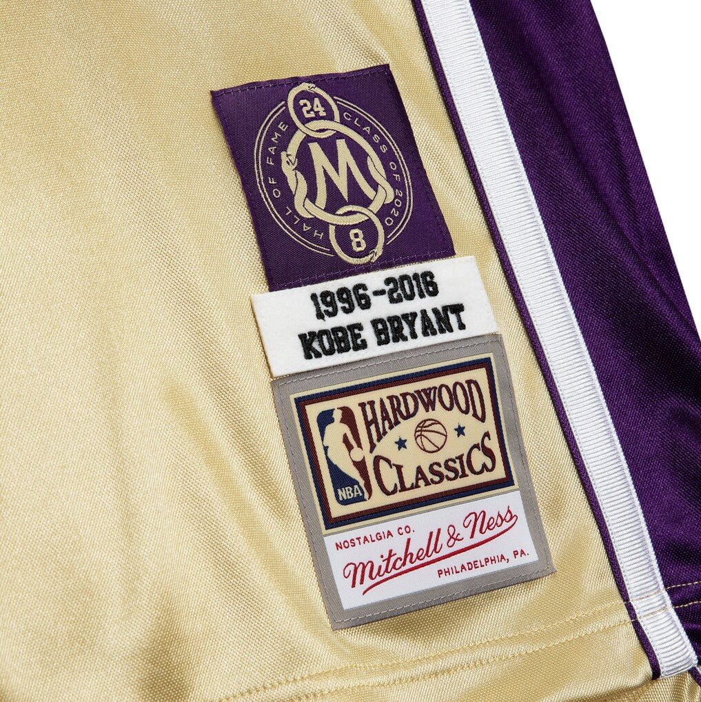 Kobe Bryant Los Angeles Lakers Mitchell & Ness Hall of Fame Class of 2020 #8 Authentic Jersey - Gold