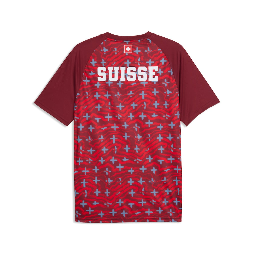 Switzerland National Team Puma 2026 Pre-Match Top - Red