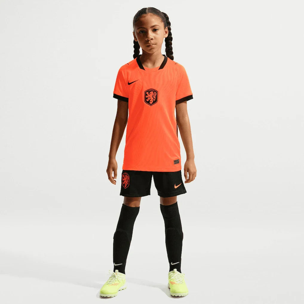 Netherlands National Team Nike Youth 2026 Home Stadium Replica Jersey - Orange